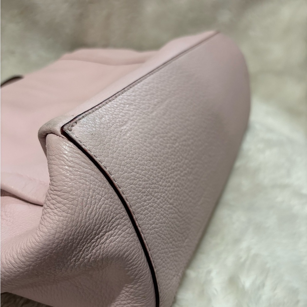 Kate Spade Blush Pink Tote with Bow Accent - Picture 6 of 16